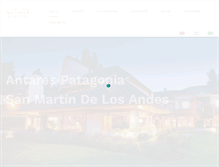 Tablet Screenshot of antarespatagonia.com.ar